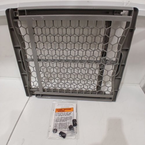 REGALO PLASTIC EXPANDABLE SAFETY GATE - 28" - 42" X 23" - GREY (MODEL: 0723DS) image 2