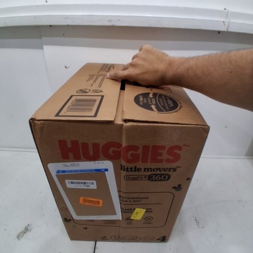 144PK HUGGIES LITTLE MOVERS DIAPERS, SIZE 4 image 4