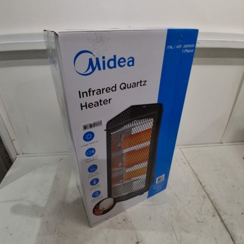 MIDEA ULTRA QUIET QUARTZ HEATER - 1500W - BLACK (MODEL: 2891930 / MSHQ15M3BCV) image 7
