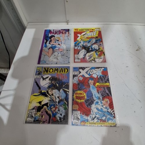 4 ASSTD MARVEL AND DARK HORSE COMIC BOOKS - X-FORCE #10, ANNUAL #1, NEXT MEN #5, NOMAD #2 - VARIOUS AUTHORS image 2