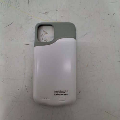 CHARGING BATTERY CASE FOR IPHONE 11 PRO - WHITE/GREY image 2