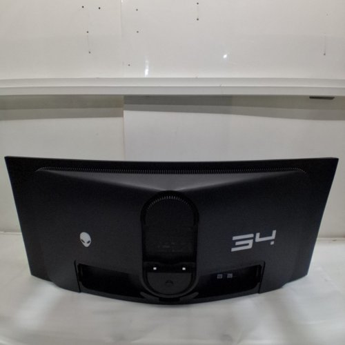 ALIENWARE CURVED QUANTUM DOT QD-OLED ULTRA WIDE GAMING MONITOR - 34" 3440X1440 0.1MS 165HZ 21:9 1800R HDR 400 AMD FREESYNC PREMIUM PRO - BLACK - (MODEL: AW3423DWF) image 4