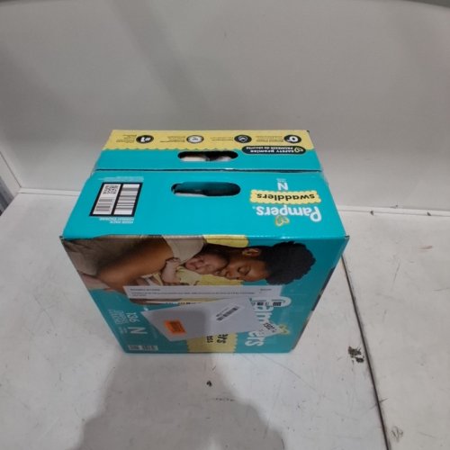 136PK PAMPERS SWADDLERS DIAPERS - NEWBORN SIZE image 2