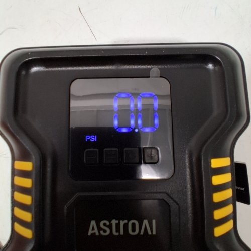 ASTROAI PORTABLE AIR COMPRESSOR - 12 V - 150 PSI - 17 L/MIN - BLACK (MODEL: JY21P160-12) image 2
