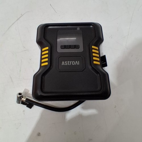 ASTROAI PORTABLE AIR COMPRESSOR - 12 V - 150 PSI - 17 L/MIN - BLACK (MODEL: JY21P160-12) image 3