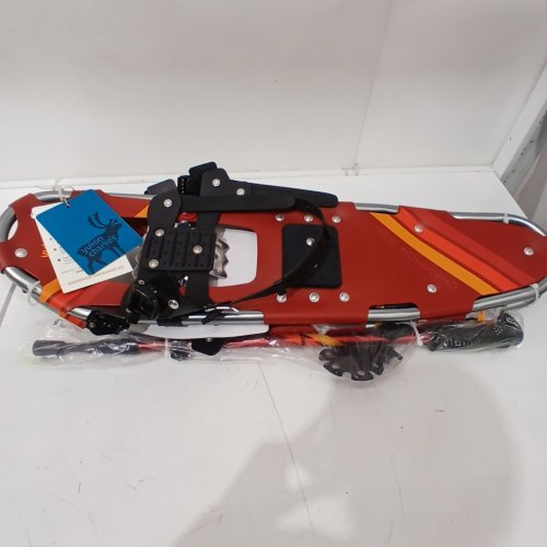 YUKON CHARLIES CHAMPION SNOWSHOE KIT WITH TREKKING POLES - 9" X 30" - RED/BLACK (MODEL: 80-1603K) image 3