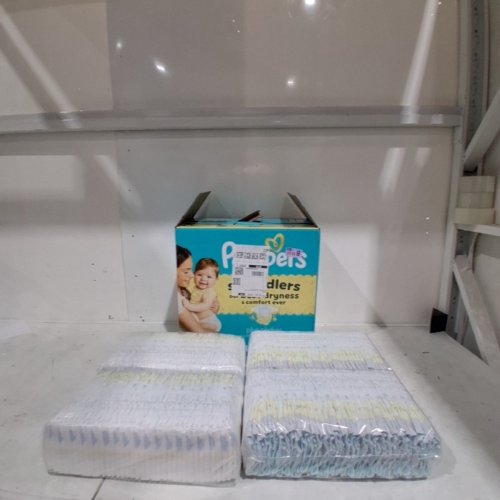 144PK PAMPERS SWADDLERS DISPOSABLE DIAPERS - SIZE 2 (10LBS -22LBS) image 2