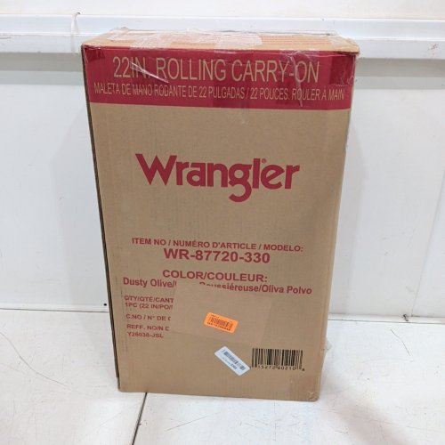 WRANGLER SMART SPINNER HARDSIDE CARRY-ON LUGGAGE - 22" - DUSTY OLIVE (MODEL: WR-87720-330) image 6