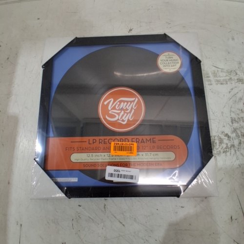 VINYL STYL HANGING WALL FRAME FOR LP RECORDS - 12" - BLACK - (MODEL: VS-F-001) image 2