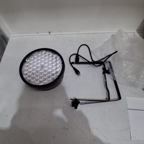 YUNHION DJ PAR SLIM STROBE LIGHT, COLOUR CHANGING/FLASHING/SOFT SPOT LIGHT, 60LED RGB, 90W- BLACK- (MODEL: LPC180). image 4