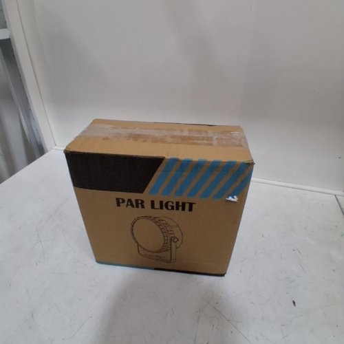 YUNHION DJ PAR SLIM STROBE LIGHT, COLOUR CHANGING/FLASHING/SOFT SPOT LIGHT, 60LED RGB, 90W- BLACK- (MODEL: LPC180). image 6