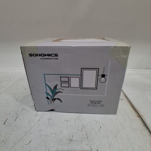 12PK SONGMICS WALL BRACKET PHOTO FRAMES COLLAGE - 4" X 6" - BLACK (MODEL: RPF22BK) image 4