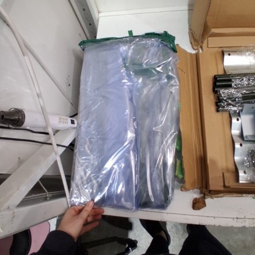 HEAHOLD TALL GALVANIZED STELL RAISED GARDEN BED GREENHOUSE - 17" - SILVER/CLEAR (MODEL: B0GJ4DMR7T) image 5