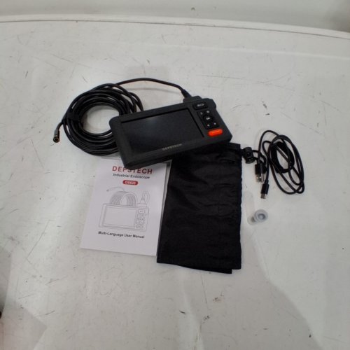 DEPSTECH IP67 TRIPLE LENS ENDOSCOPE WITH 1080P HD RECORDING - 5" SCREEN - 16.5FT SCOPE - BLACK/ORANGE (MODEL: DS620) image 3