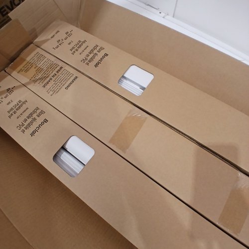 3PK BOUCLAIR CORDLESS PVC BLIND - 48" X 45" - WHITE (ITEM: 9406717) image 3