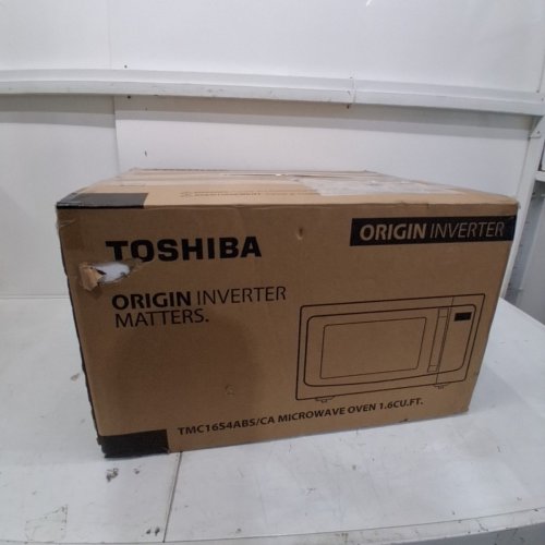 TOSHIBA SMART SENSOR MICROWAVE OVEN WITH POSITION MEMORY TURNTABLE - 1.6CU.FT - BLACK STAINLESS STEEL (MODEL: TMC16S4ABS) image 9