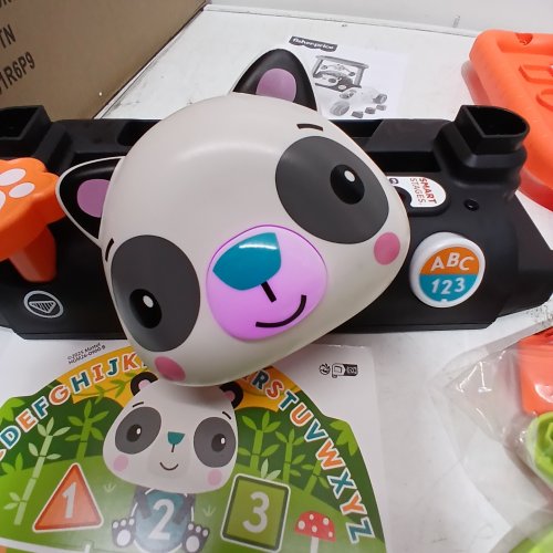 FISHER-PRICE 2-SIDED STEADY SPEED PANDA WALKER INTERACTIVE BABY TOY 100+ SONGS (MODEL: ‎HGM26) image 2