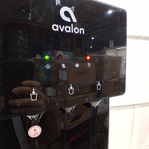 AVALON 3-TEMPERATURE BIOGUARD BOTTOM FILL HOT AND COLD WATER DISPENSER FOR 3-5GAL JUGS - 13" X 41" X 12" - 400W - BLACK - (MODEL: A4BLWTRCLR) image 2