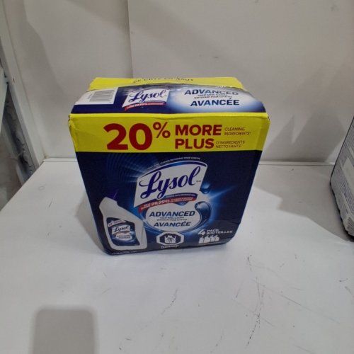 4PK LYSOL ADVANCED TOILET BOWL CLEANER - 946ML/BOTTLE (MODEL: 937319) image 3
