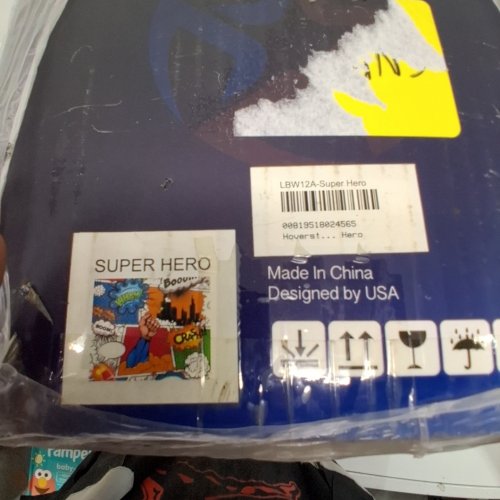 HOVERSTAR ELECTRIC BALANCE WHEEL - 6-9 MPH; 165 LBS MAX CAP - SUPER HERO (MODEL: LBW12A-SUPER HERO) image 2