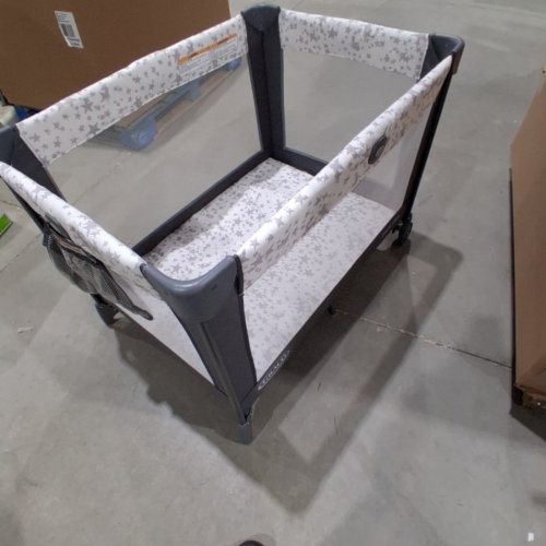 GRACO PACK N' PLAY PLAYARD PORTABLE FOLDABLE PLAYPEN - STARS/GREY/WHITE (MODEL: 2132844) image 3