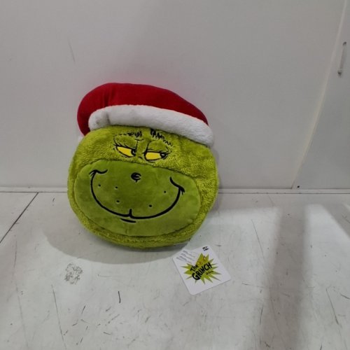 DR. SEUSS GRINCH PILLOW 13" X 12" - GREEN (MODEL: DC290W) image 2