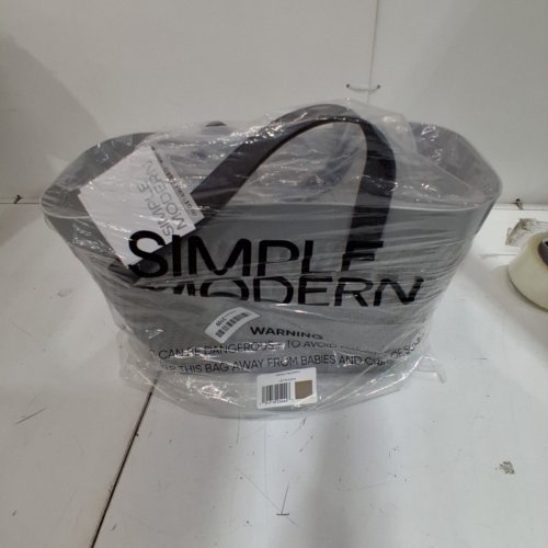 SIMPLY MODERN GETAWAY BAG - MEDIUM - GRAY (STYLE: GET-M-ALB-M) image 5