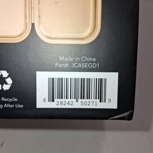 ONGROK ALUMINUM POCKET SMELL RESISTANT JOINT CASE - 3.25" X 2" X 0.75" - GOLD (ITEM: JCASEGD1) image 2