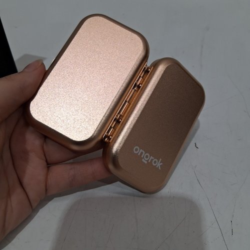 ONGROK ALUMINUM POCKET SMELL RESISTANT JOINT CASE - 3.25" X 2" X 0.75" - GOLD (ITEM: JCASEGD1) image 5