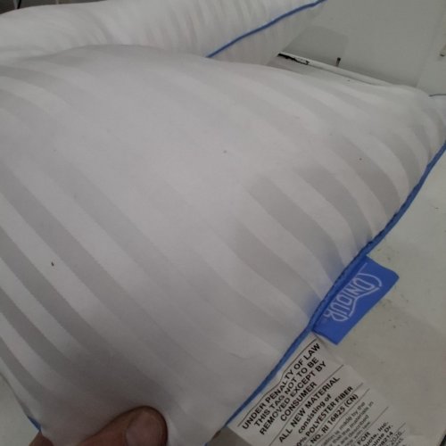 CONTOUR CONTOURED BED PILLOW - 25" X 12.5" X 6.5", STANDARD, L-SHAPE - WHITE image 4