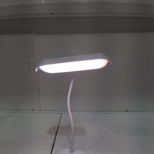 MAYTHANK LED RECHARGEABLE CORDLESS GOOSENECK DESK LAMP - 4200 MAH - WHITE (MODEL: L03) image 2