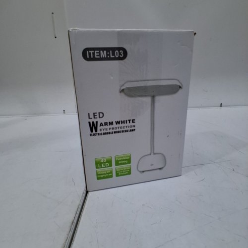 MAYTHANK LED RECHARGEABLE CORDLESS GOOSENECK DESK LAMP - 4200 MAH - WHITE (MODEL: L03) image 4