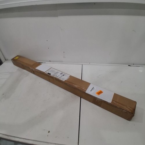 AMAZON BASICS 5/8" ROOM DARKENING CURTAIN ROD - 48"-88" - NICKEL image 2