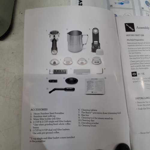 BREVILLE BARISTA EXPRESS ESPRESSO MACHINE - STAINLESS STEEL - (BES870XL) image 5