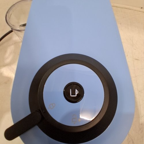 NESPRESSO VERTUO POP+ BY DELONGHI SINGLE SERVE COFFEE & EXPRESSO MACHINE - PACIFIC BLUE/BLACK (MODEL: ENV92A) image 2