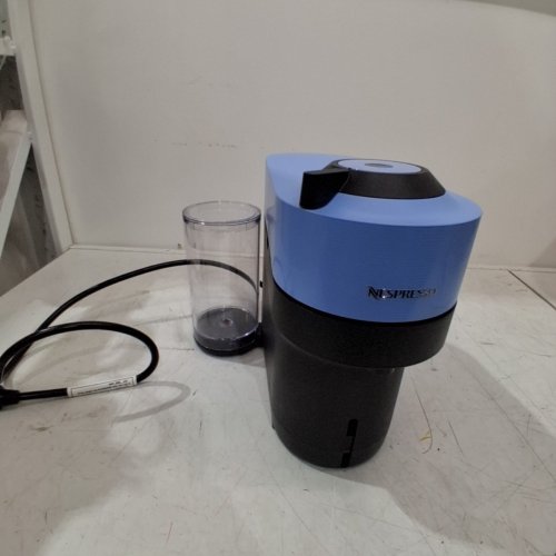 NESPRESSO VERTUO POP+ BY DELONGHI SINGLE SERVE COFFEE & EXPRESSO MACHINE - PACIFIC BLUE/BLACK (MODEL: ENV92A) image 3