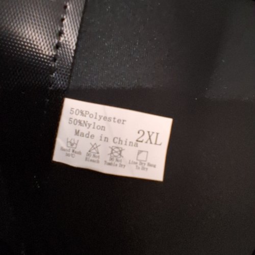 BACK SUPPORT BRACE - 2XL - BLACK image 2