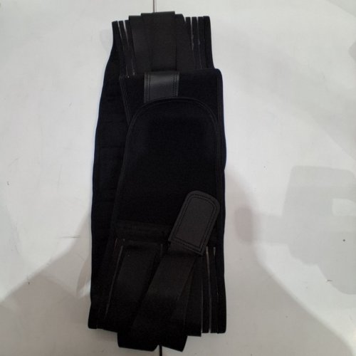 BACK SUPPORT BRACE - 2XL - BLACK image 3