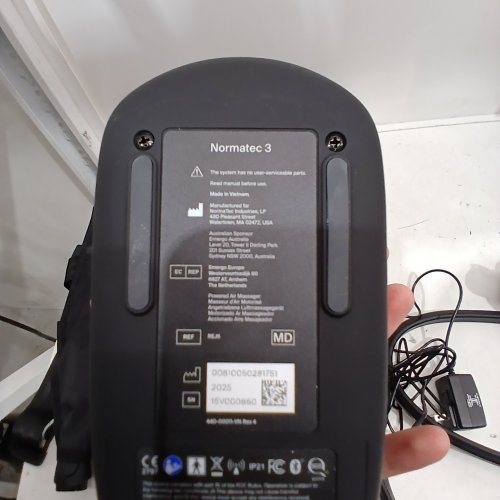NORMATEC PNEUMATIC COMPRESSION THERAPY SYSTEM LEGS AND HIPS - ONE SIZE - BLACK (MODEL: NORMATEC 3) image 3