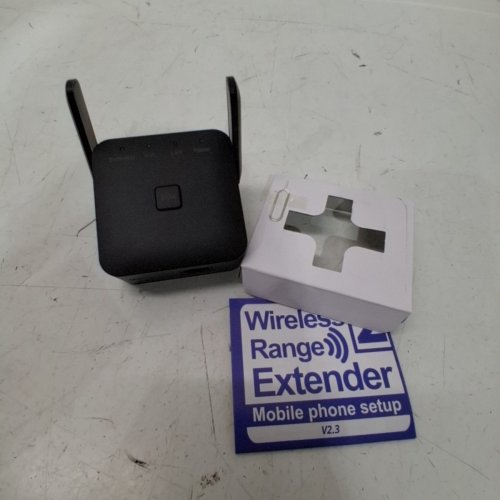 WI-FI RANGE EXTENDER - 300MBPS - BLACK image 2