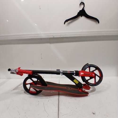 STREET RUNNER DART PREMIUM CRUISING SCOOTER WITH XL 200MM WHEELS - RED/BLACK image 2