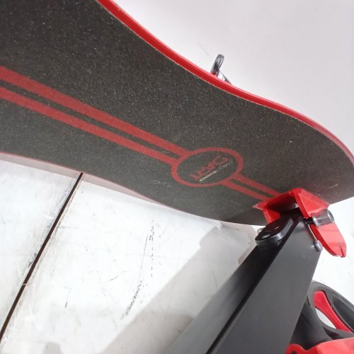 STREET RUNNER DART PREMIUM CRUISING SCOOTER WITH XL 200MM WHEELS - RED/BLACK image 3