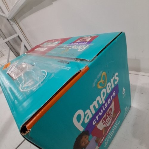76PK PAMPERS CRUISERS 100% LEAKPROOF 360° GAP-FREE FIT DIAPERS - SIZE 6 image 3