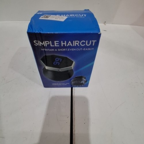 4PC SIMPLE HAIRCUT ELECTRIC HAIRCUTTING DEVICE - BLACK/SILVER image 6