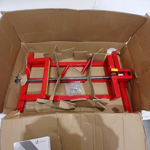 VOUNOT LAWN MOWER JACK LIFTER - 400KG CAPACITY - RED image 2