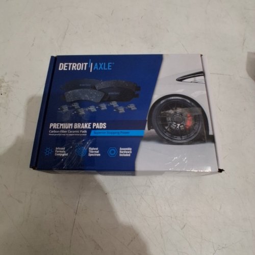 DETROIT AXLE FRONT BRAKE PADS FOR 2014 - 2020 NISSAN ROGUE (MODEL: P-1737 / MT723A4508) image 4