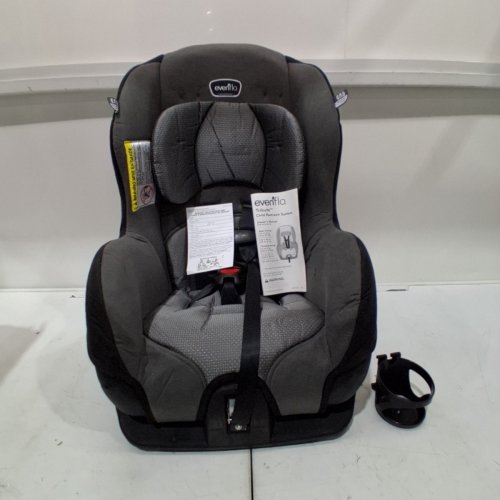 EVENFLO TRIBUTE LX CONVERTIBLE CAR SEAT - 40LBS CAP - GREY (MODEL: 38111190C) image 3