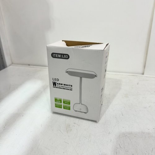 MAYTHANK LED RECHARGEABLE CORDLESS GOOSENECK DESK LAMP - 4200 MAH - WHITE (MODEL: L03) image 3
