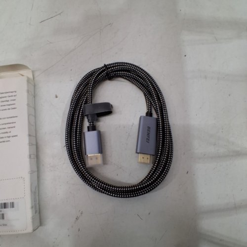 BENFEI 4K, 60HZ DISPLAYPORT TO HDMI CABLE - 6FT - BRAIDED BLACK image 3