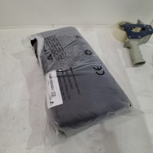 GEL SEAT CUSHION WITH NON-SLIP COVER - 17" - BLACK image 3